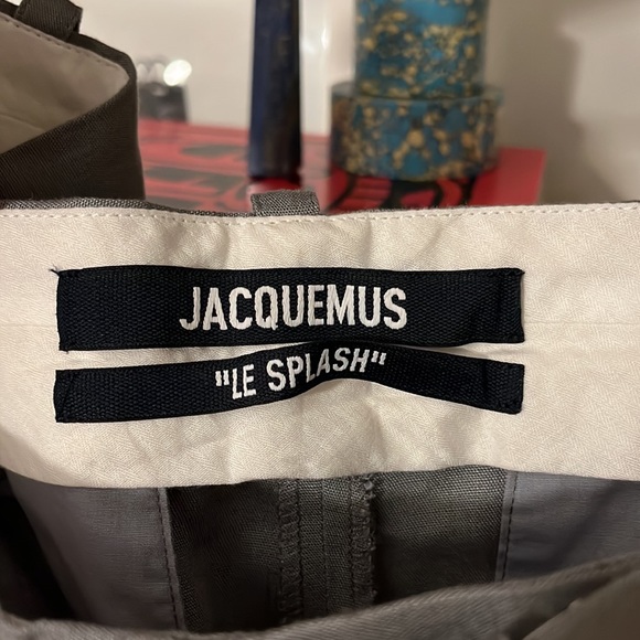 Grey Jacquemus “Le Pantalon Bacio” Pants UNWORN - Picture 4 of 7